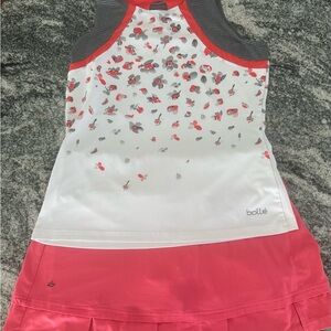 Bolle medium tennis skort and top